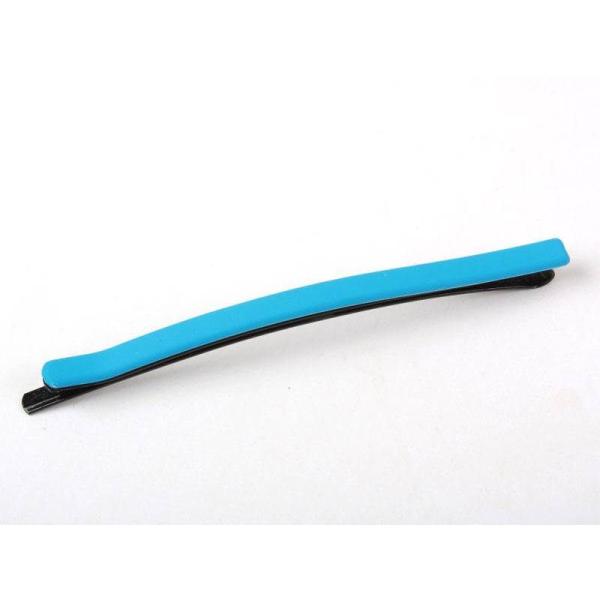 大人 子供 無地 ヘアピン ヘアアクセサリー 学生 マット#青