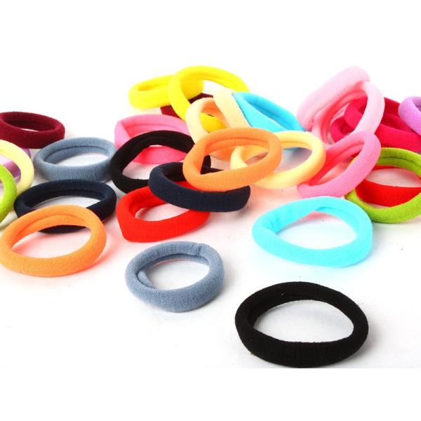 カラフル ヘアゴム 髪飾り ヘアアレンジ ヘアアップ 30個入り#無地タイプ1