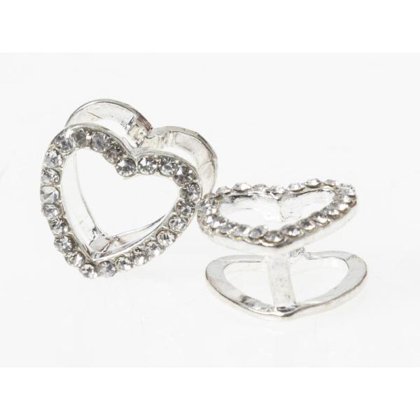 レディースファッション キラキラ ピアス イヤーカフ イヤリング 2層タイプ 挟むタイプ 2個セット...