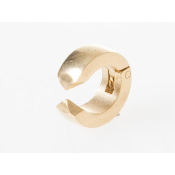 男女兼用ファッション シンプル 丸型 ピアス イヤーカフ イヤリング 挟むタイプ Mサイズ 1個入り...