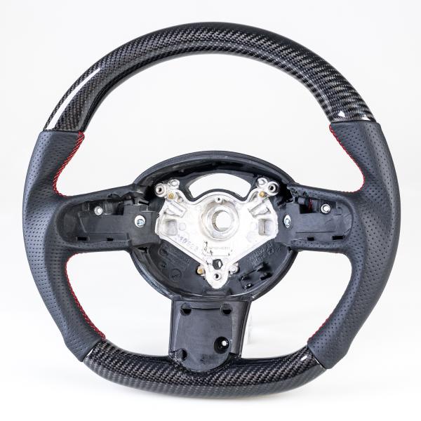 オーダーメイド ミニ用 R50 R52 R53用 2002-2008 D型 3本スポーク ステアリン...