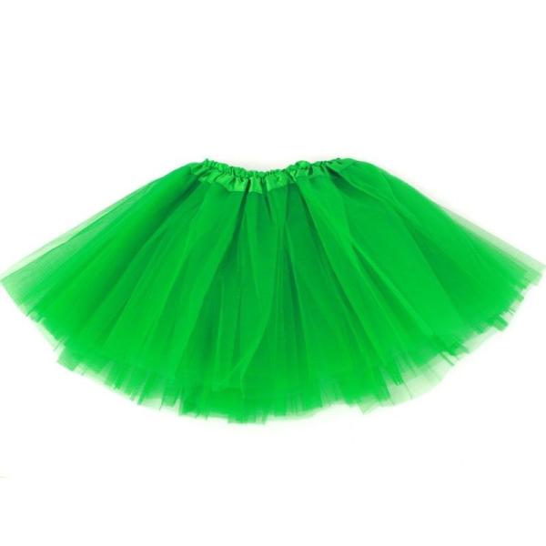 子ども ガーゼスカート プリンス風無地ドレス#緑色