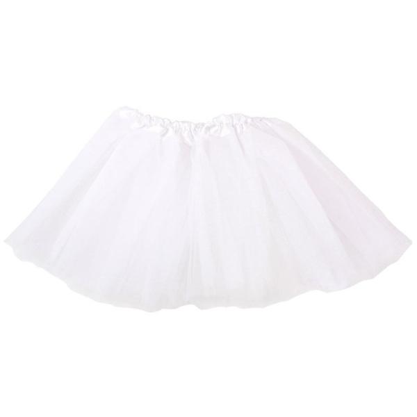 子ども ガーゼスカート プリンス風無地ドレス 白色
