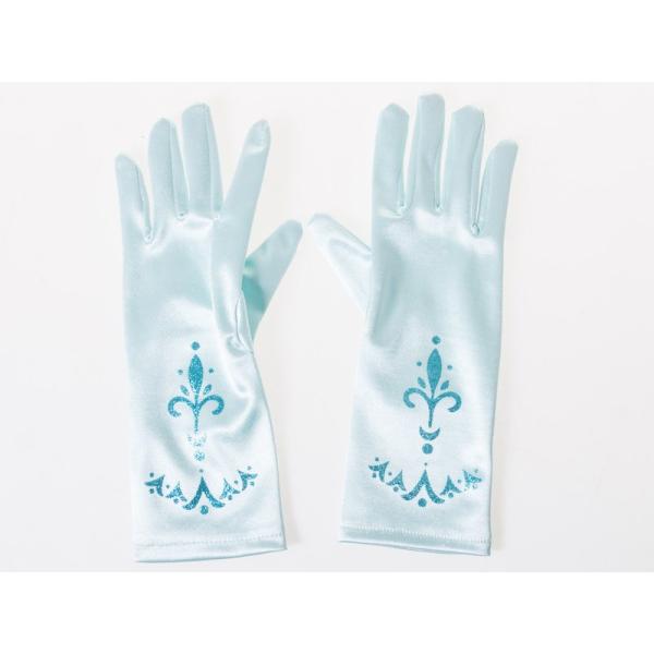 子供 パーティー コスプレ 仮装アイテム アクセサリー プリンセスなど かわいい手袋 クローブ#ブル...