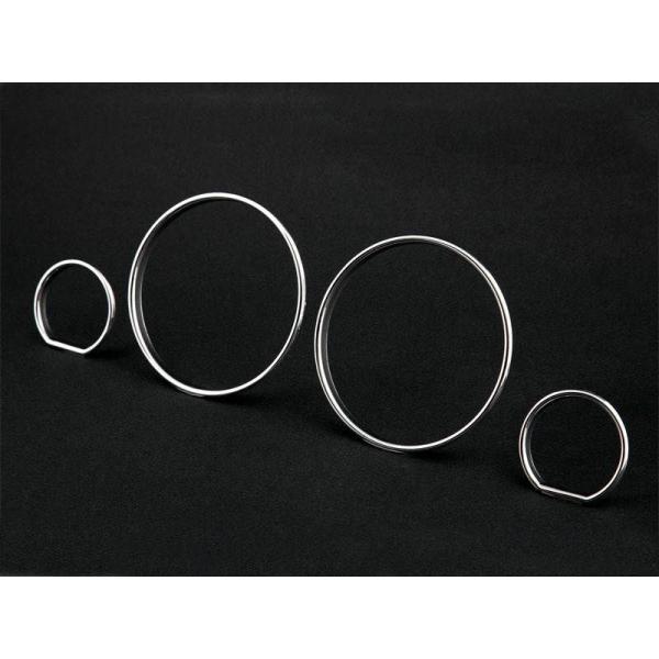 BMW用 E34 E32クロームゲージトリムメーターリング