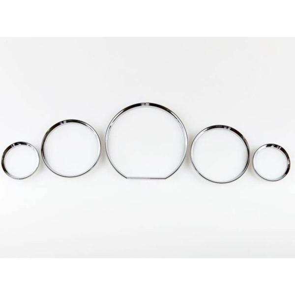 メルセデス ベンツ用 W140クロームゲージメーターリング