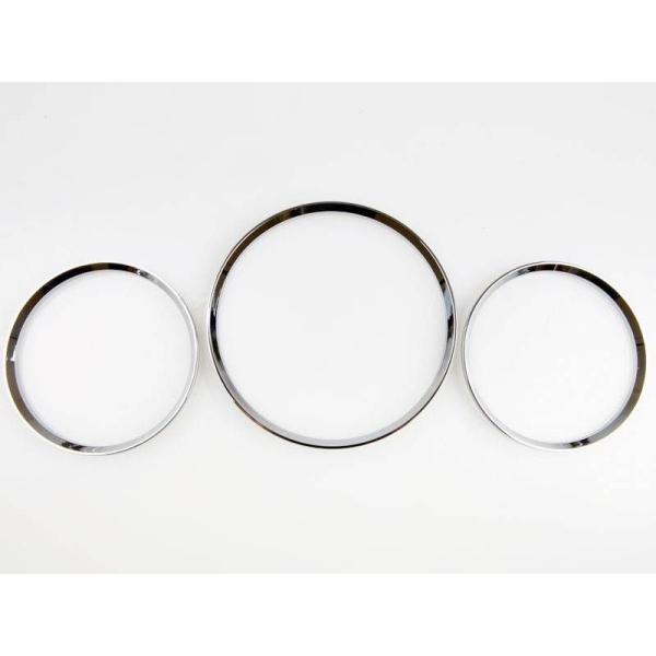 メルセデスベンツ用 W163用 クローム ゲージメーターリング