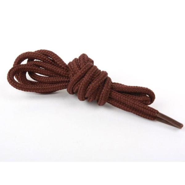 ビジネスシューズに最適シューレース 0.4cm×70cm丸紐 靴紐 靴ひも#ブラウン
