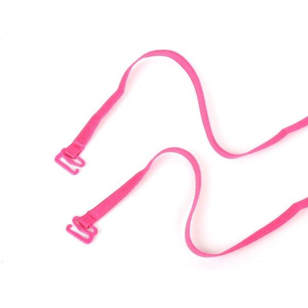 極細 6mm ブラジャー付け替えスパゲティストラップ ローズ