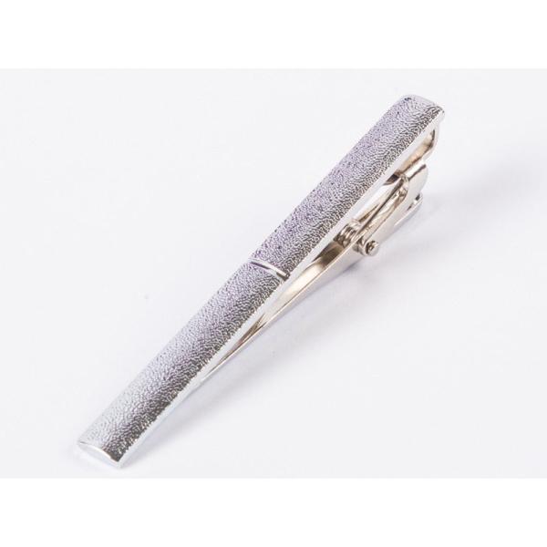 メンズファッション ビジネス カジュアル ネクタイピン シンプル シルバー#タイプC