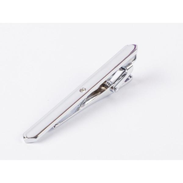 メンズファッション ビジネス カジュアル ネクタイピン シンプル シルバー#タイプH