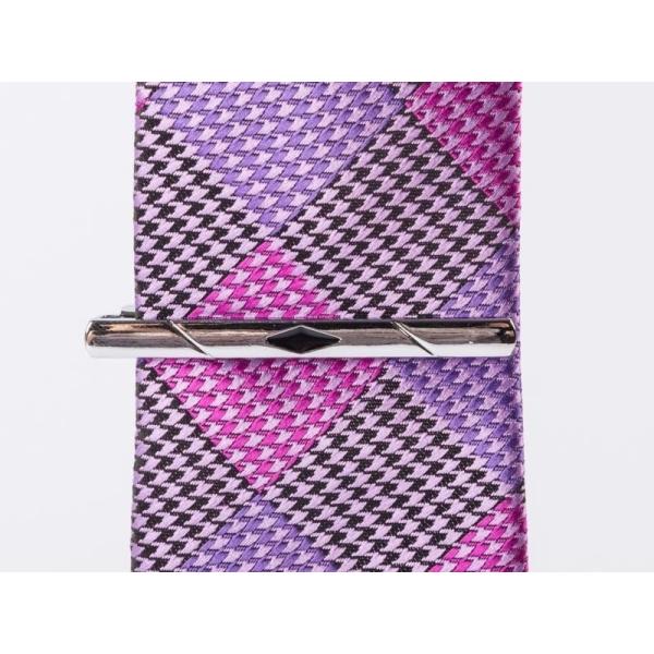 メンズファッション ビジネス カジュアル ネクタイピン シンプル シルバー#タイプK