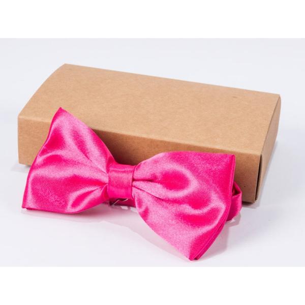 メンズファッション ビジネス カジュアル 無地 蝶ネクタイ ボウタイ#ローズ