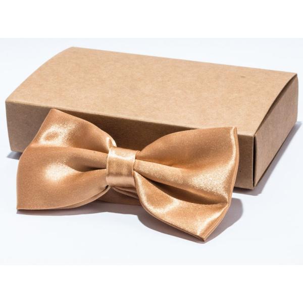 メンズファッション ビジネス カジュアル 無地 蝶ネクタイ ボウタイ#ベージュ