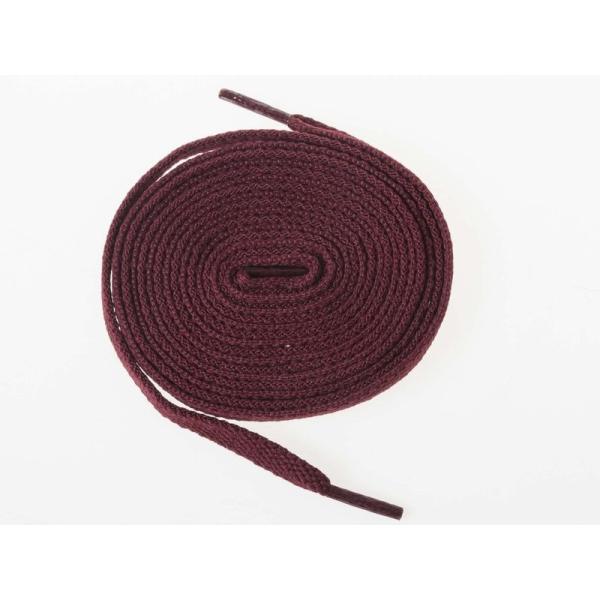 アウトドア スニーカー スポーツシューズなどに最適シューレース 0.8cm×120cm平紐 靴紐 靴...