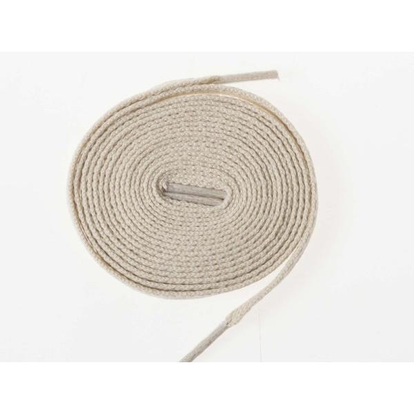 アウトドア スニーカー スポーツシューズなどに最適シューレース 0.8cm×120cm平紐 靴紐 靴...