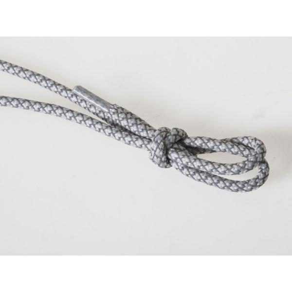 スポーツに最適 スニーカーなど 反射タイプ シューレース 丸紐 靴紐 靴ひも 0.4×120cm#ラ...