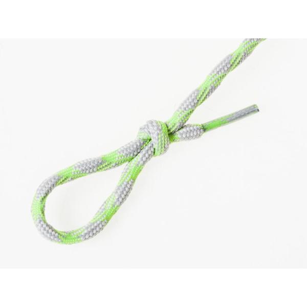 アウトドア ブーツ 登山靴に最適 シューレース 粗い 丸紐 靴紐 靴ひも 0.5×120cm#グレー...