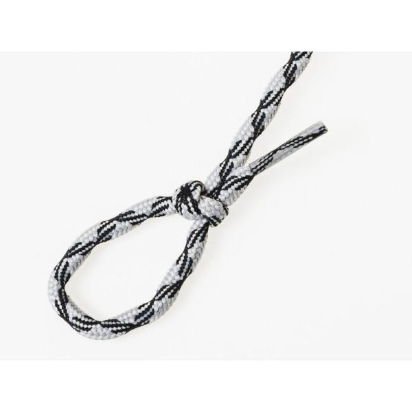 アウトドア ブーツ 登山靴に最適 シューレース 粗い 丸紐 靴紐 靴ひも 0.5×120cm#ブラッ...