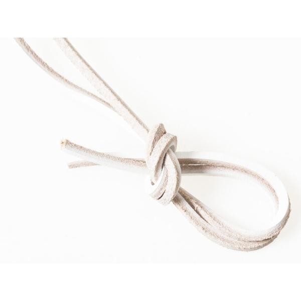 本革 牛革 シューレース 60*0.3cm 靴紐 靴ひも ブーツなど#ホワイト