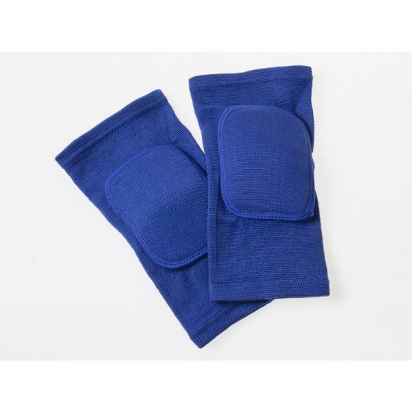 子供 スポーツ 運動 安全 保護 補助用品 サポーター ニーパッド 膝当て 膝パット#立体カット 青...