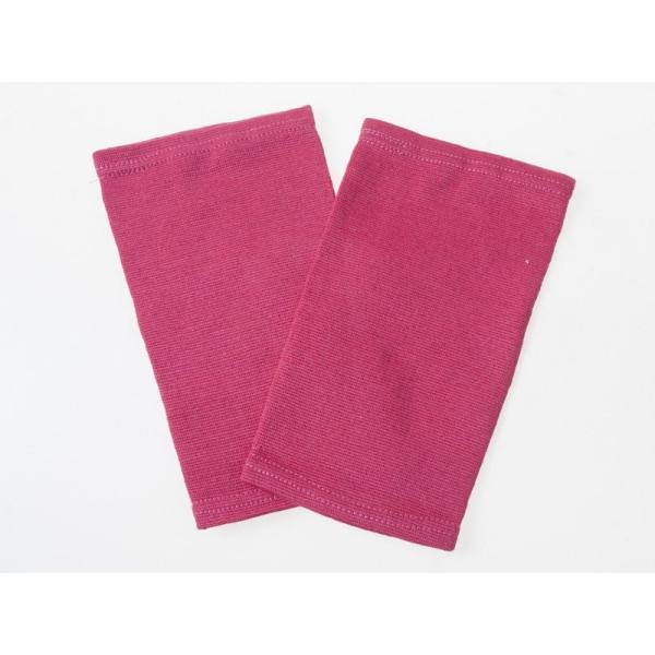 スポーツ 運動 安全 保護 補助用品 サポーター ニーパッド 膝当て 膝パット Lサイズ#ローズ