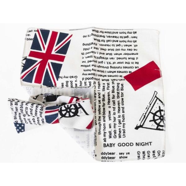 男女兼用 ファッション ビジネス カジュアル 蝶ネクタイ×ポケットチーフ セット #タイプ14