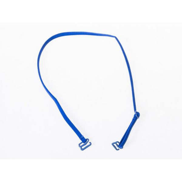 レディース インナー ホルターネック式 カラフル ブラジャー付け替えスパゲティストラップ#ブルー