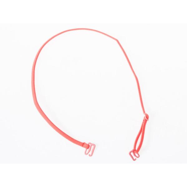 レディース インナー ホルターネック式 カラフル ブラジャー付け替えスパゲティストラップ#オレンジ