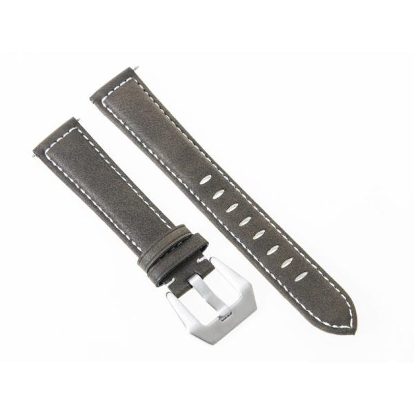 ファッション シンプル 腕時計 交換用 ヴィンテージ感 マットPUレザー ベルト バンド#18MM ...