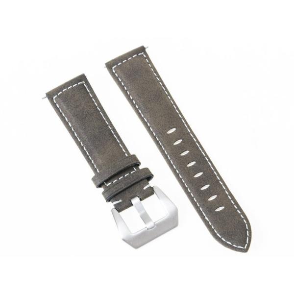 ファッション シンプル 腕時計 交換用 ヴィンテージ感 マットPUレザー ベルト バンド#22MM ...