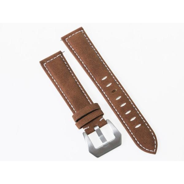 ファッション シンプル 腕時計 交換用 ヴィンテージ感 マットPUレザー ベルト バンド#20MM ...