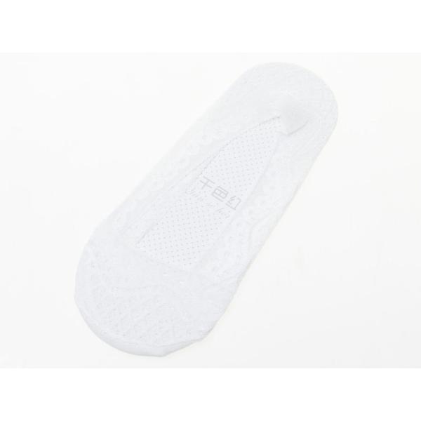 レディース ファッション小物 レース 靴下 ショートソックス#ホワイト