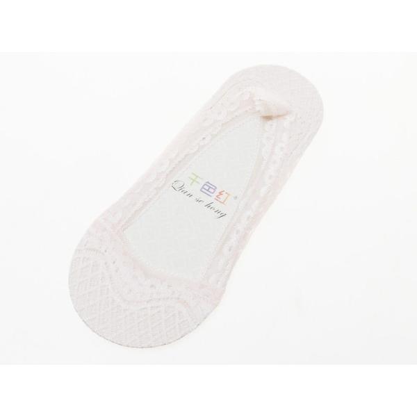 レディース ファッション小物 レース 靴下 ショートソックス#ピンク