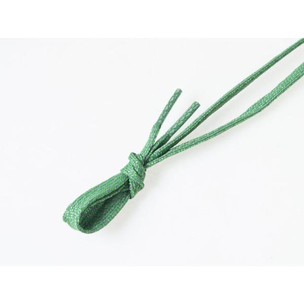 シューレース 光反射 平紐 靴紐 靴ひも スニーカー スポーツシューズなど 120×1CM#グリーン