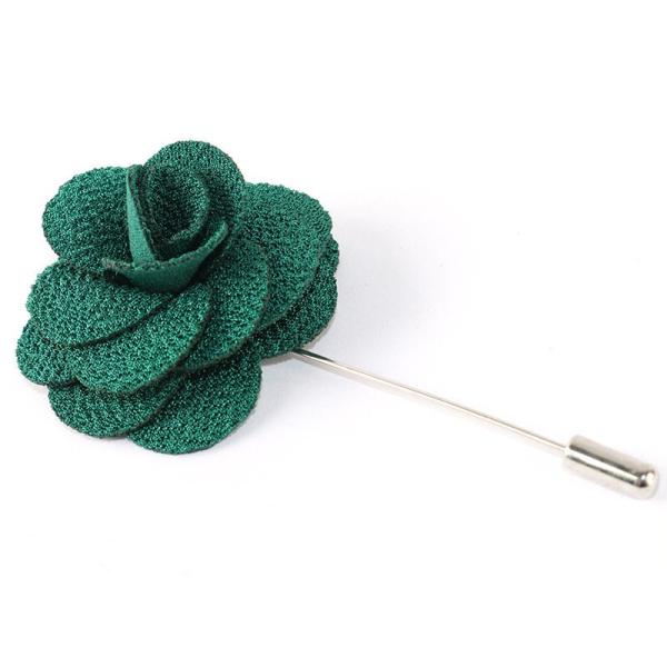 紳士用 ビジネス カジュアル ウェディング 新郎 パーティー バラ模様 ブローチ コサージュ 胸花#...