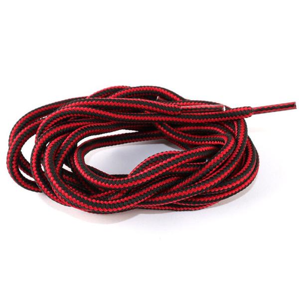 ファッション 2色 スポーツ ブーツ レザーブーツ シューレース 丸紐 靴紐 靴ひも 0.4×120...