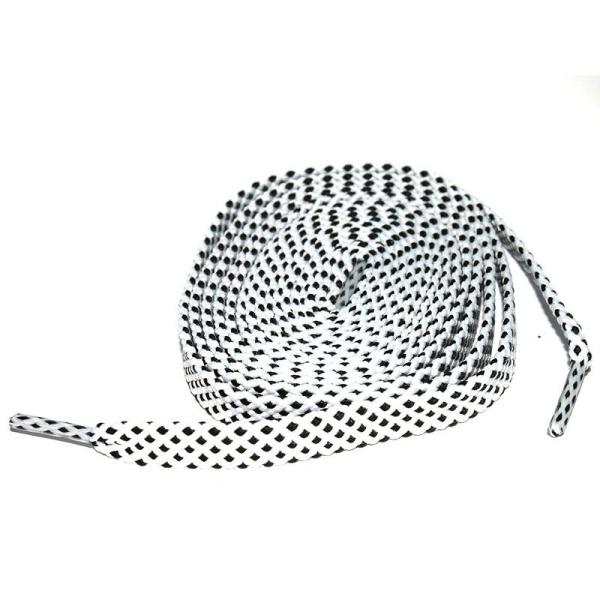 カジュアル シューレース 網模様 厚め 平紐 靴紐 靴ひも スニーカー スポーツシューズなど 120...