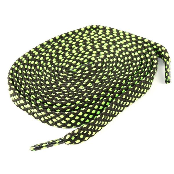 カジュアル シューレース 網模様 厚め 平紐 靴紐 靴ひも スニーカー スポーツシューズなど 120...