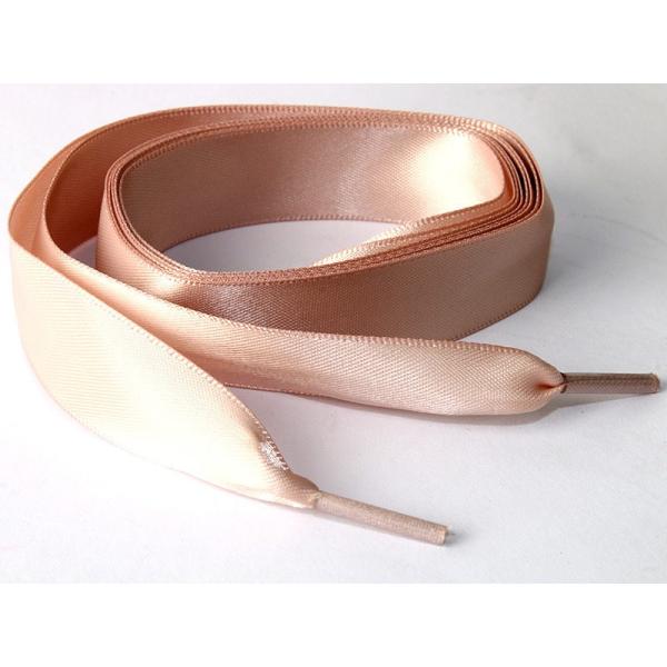 レディースファッション 光沢感 シューレース カジュアル エレガント リボン 平紐 靴紐 靴ひも 8...