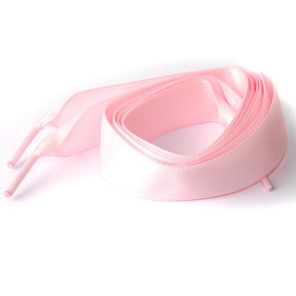 レディースファッション 光沢感 シューレース カジュアル エレガント リボン 平紐 靴紐 靴ひも 8...