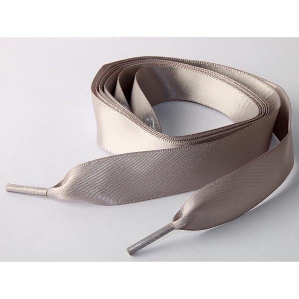 レディースファッション 光沢感 シューレース カジュアル エレガント リボン 平紐 靴紐 靴ひも 8...