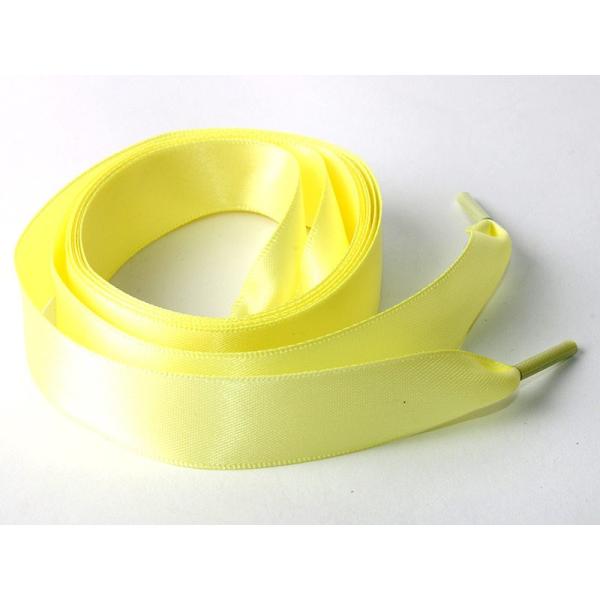 レディースファッション 光沢感 シューレース カジュアル エレガント リボン 平紐 靴紐 靴ひも 8...