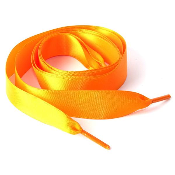 レディースファッション 光沢感 シューレース カジュアル エレガント リボン 平紐 靴紐 靴ひも 8...