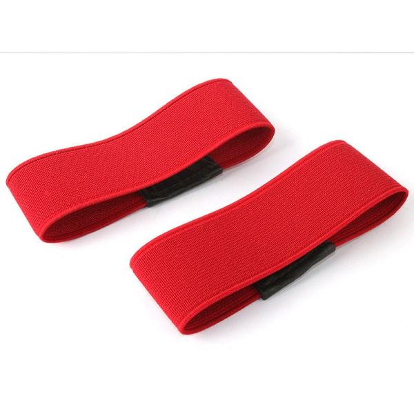 パンプス ハイヒールなどに 浮き足防止 無地 靴バンド シューズバンド ミュールバンド 3CM#レッ...