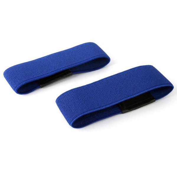 パンプス ハイヒールなどに 浮き足防止 無地 靴バンド シューズバンド ミュールバンド 3CM#ブル...