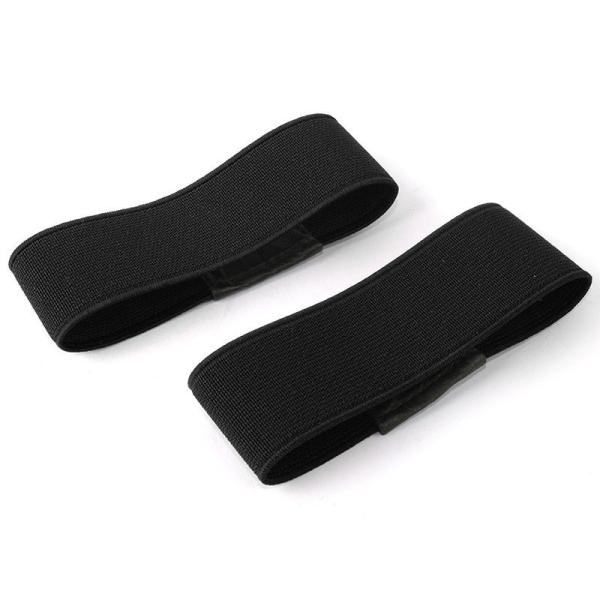 パンプス ハイヒールなどに 浮き足防止 無地 靴バンド シューズバンド ミュールバンド 3CM#ブラ...