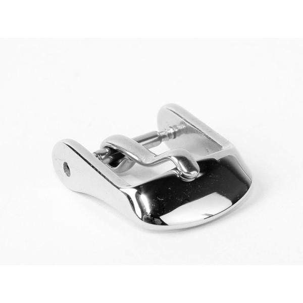 ステンレス製 交換用 汎用タイプ 腕時計 尾錠 金具 シルバー#12MM