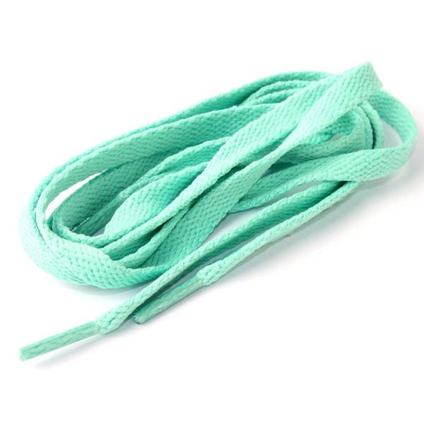 スニーカー スポーツシューズ系 平紐タイプ 靴紐 シューレース 靴ひも 70CM#ペパーミント