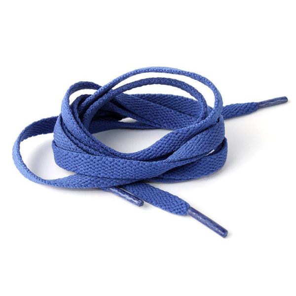 スニーカー スポーツシューズ系 平紐タイプ 靴紐 シューレース 靴ひも 70CM#ロワイヤルブルー